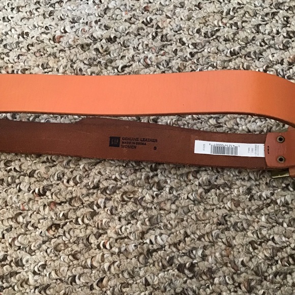 Gap Tan Leather Belt Sz. S‎ - Picture 3 of 3
